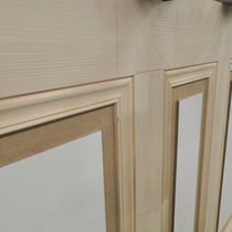 Nachbau Zimmertüre, weiss lackiert