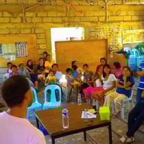 協働団体と住民グループのミーティング