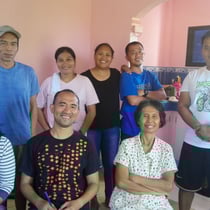 住民グループでのミーティングの様子2018