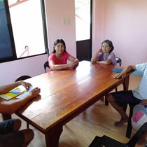 住民グループでのミーティングの様子2019