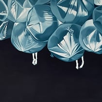 sylvia berndorfer, "losgelöst", 2023, 70 x 130 cm, oil on canvas – erlas galerie