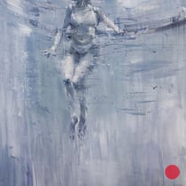 alessandro papetti, "piscina II", 2014, 150 x 100 cm, oil on canvas – erlas galerie