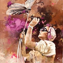 inna artemova, "the repair", 2025, 115 x 85 cm, oil on canvas – erlas galerie