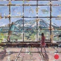 dénesh ghyczy, "st. helens", 2024, 120 x 170 cm, oil & acrylic on canvas – erlas galerie