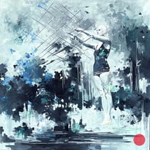 inna artemova, "rules for tomorrow", 2024, 115 x 115 cm, oil on canvas – erlas galerie