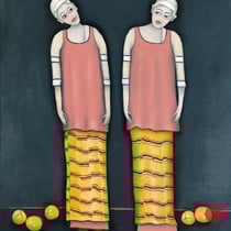 michou hutter, "schauraum", 2019, 57 x 41 cm, oil on cotton – erlas galerie