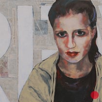 sigrid hutter, "remember me", 2011-13, 90 x 130 cm, acrylic on canvas – erlas galerie