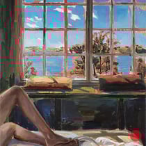 dénesh ghyczy, "legs", 2020, 70 x 55 cm, oil and acrylic on canvas – erlas galerie