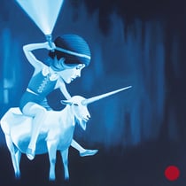 sylvia berndorfer, "what should i be afraid of", 2021, 120 x 175 cm, oil on canvas – erlas galerie