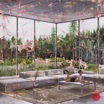 dénesh ghyczy, "sphinx", 2023, 140 x 170 cm, oil & acrylic on canvas – erlas galerie