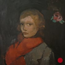 roger schindler, "november", 2014, 65 x 55 cm, oil on canvas – erlas galerie