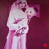 sylvia berndorfer, "can't wait for the night", 2020, 200 x 150 cm, oil on canvas – erlas galerie