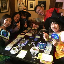 アチーバスレストランバランチェッタのハロウィン＆アチーバス会の様子1