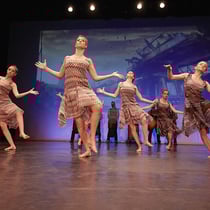 Photographie de sport spectacle de danse 