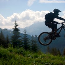 Photographie de sport Vtt déscente DH compétition championnats nationaux et internationaux 