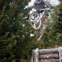 Photographie de sport Vtt descente DH compétition championnats nationaux et internationaux 