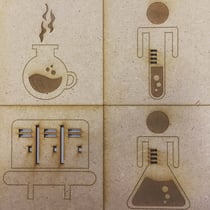 señalización madera