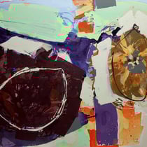 waldfrüchte - acryl auf leinwand,  H 120 x B 160 cm