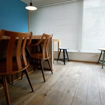 オーク 幅広150 無垢フローリング  オイル塗装 新潟 アンドウッド andwood