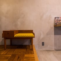 チーク　パーケット ９P　無垢フローリング 施工例 andwood アンドウッド