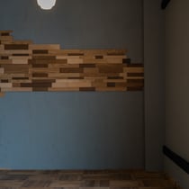 チーク パーケット 施工例 面無し