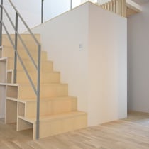 オーク ユニ90 無垢フローリング キャラクター 無塗装  新潟 アンドウッド andwood  