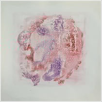 30 cm x 30 cm - Öl, Acryl auf Papier, 2003 - " Struktur / Natur "