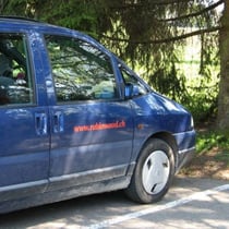 rubinwood am Fahrzeug