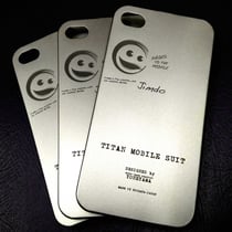 YONEYAMA iPhone4S TITANIUM MOBILE SUIT