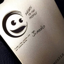 YONEYAMA iPhone4S TITANIUM MOBILE SUIT