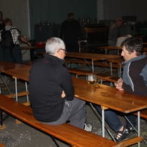 Je später der Abend....