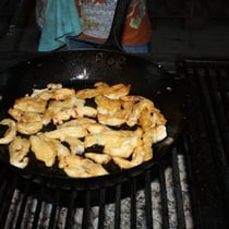 Fischknusperli in der Pfanne