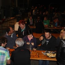 Daniela sorgte auch dieses Jahr für die Bowlen