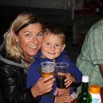 Am schönsten ist's bei Mama.