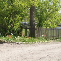 L'arrivée et le parking Ferme Relais de la Baie de Somme gîtes de groupe baie de somme