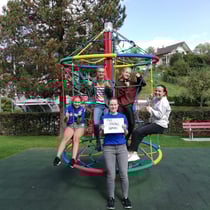 Auf den vierten Platz schaffte es "five strong womens"