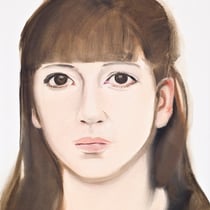 Portrait of Yeşim Akdeniz 50x40cm oil on canvas, 25.10.2011