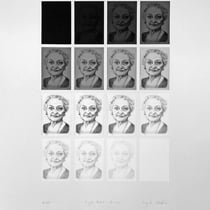 'Homage to Leylâ Erbil' 70 x 50 cm digital print (editioned), 2014