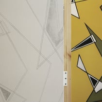 'Kilimli Konak' folding screen (detail) 