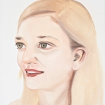 Portrait of Elif Uras 50x40cm oil on canvas, 10.09.2011