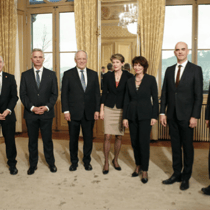 Der neue Bundesrat 2016.     