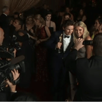 Das Medieninteresse ist gross – im Bild der Oscarpreisträger Eddie Redmayne.     