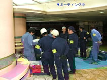 ミーティング中の写真