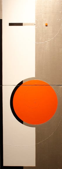 SUPER FINE 5    333mm×910mm   P8×2   Acrylic, wood   2015