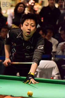 決勝戦ゲームボール（9番）、入った！