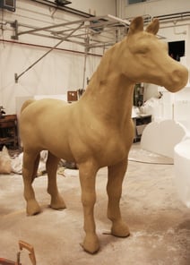 Caballo, Maniqui especial para Guarnicionero, Pelicula Tirant le Blanc