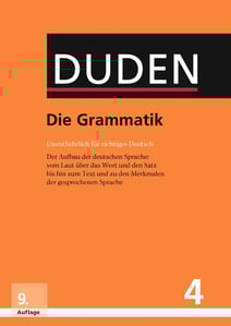 cover, duden, grammatik, band 4