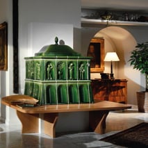 Kachelofen Gutbrod Feuer Kachel Keramik Kamin Ofen Wärme