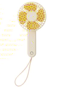 Hand held fan 'Sunny' designed by LUCAS & LUCAS for MINISO