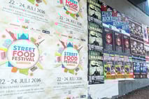 Plakatierung Saarbrücken